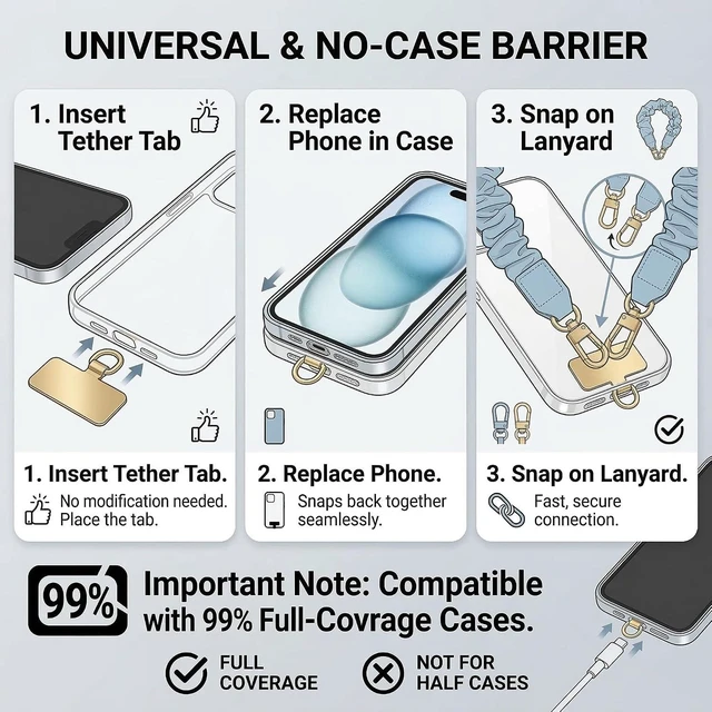 Alt view image 5 of 7 - Anti Theft Phone Wrist Strap Elastic Universal Phone Lanyard for Cell Phone Cute Scrunchie Design Wristband