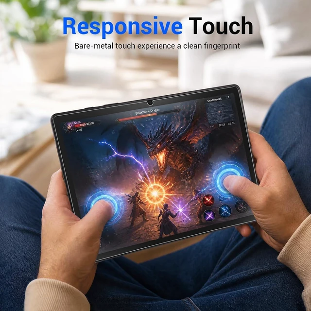 Alt view image 6 of 7 - 2 Pack Screen Protector for iPad A16 11th (11)/10th Gen (10.9)
