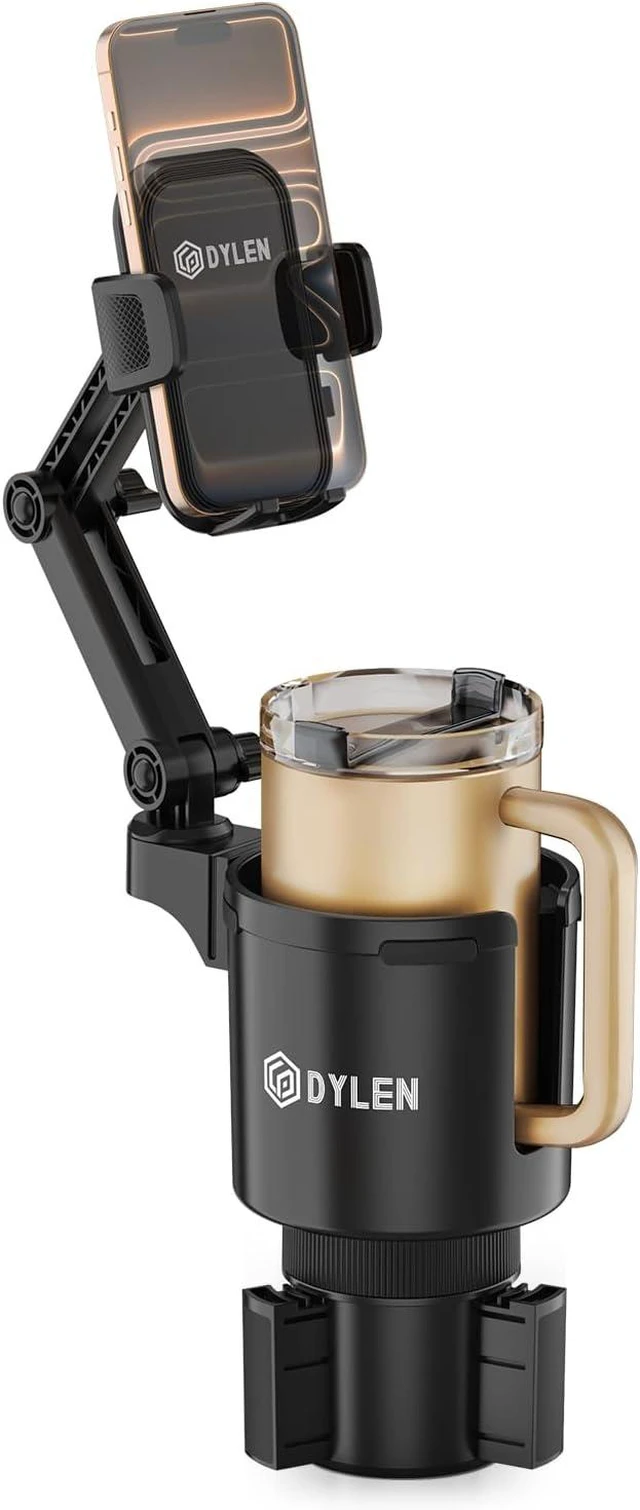 Main image of Cup Holder Phone Holder for Car 2 in 1 Cup Holder Phone Mount