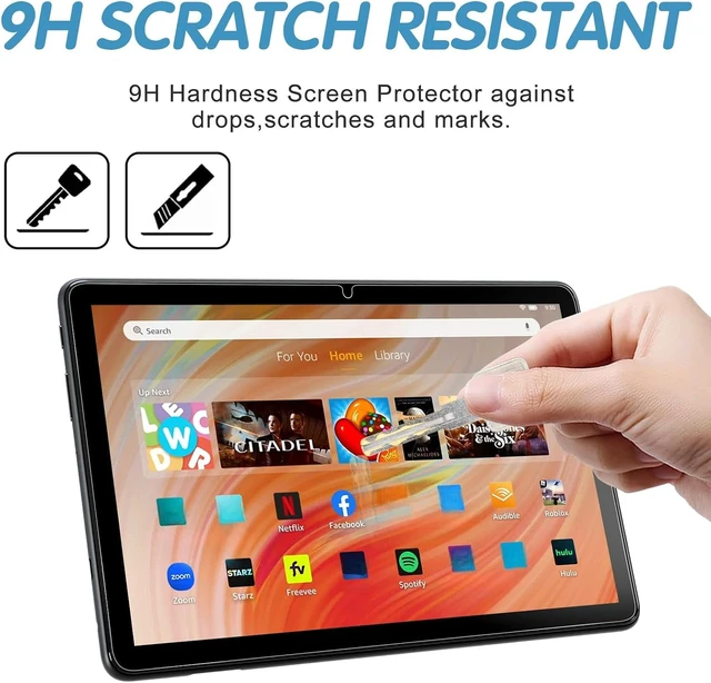 Alt view image 3 of 6 - 2 Pack Screen Protector for Fire HD 10 Tablet 13th/11th Gen 2023/2021
