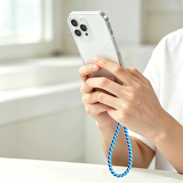 Alt view image 5 of 7 - Luminous Phone Lanyard - Phone Wrist Strap with Glow in the Dark
