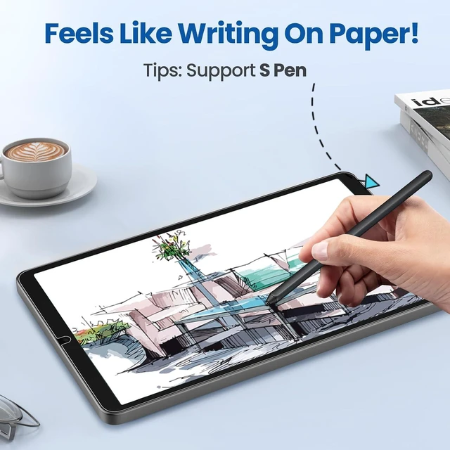 Alt view image 3 of 7 - 3 Pack Paperfeel Screen Protector for 8.7 Galaxy Tab A11 2025