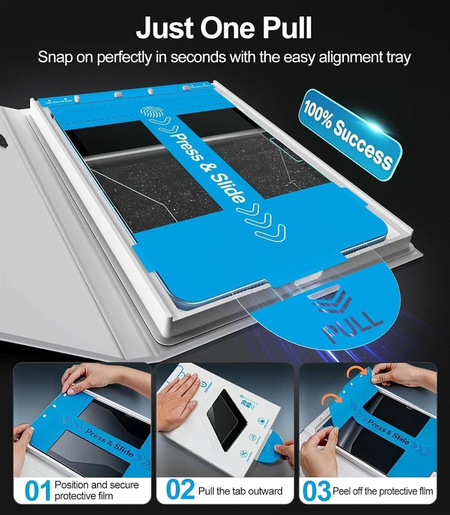 Alt view image 4 of 7 - for iPad A16 11th (11 Inch)/10th Gen (10.9 Inch) Screen Protector