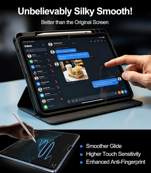 Alt view image 7 of 7 - for iPad A16 11th (11 Inch)/10th Gen (10.9 Inch) Screen Protector