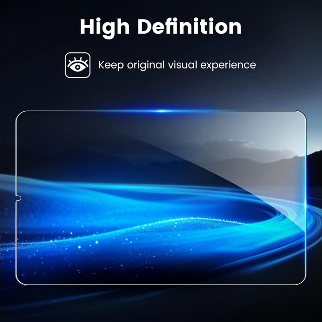 Alt view image 4 of 7 - 2Pack Screen Protector for Onn 7 Core Tablet (2026 Model) 9H Hardness Tempered Glass Scratch-Resistant HD Screen Protector