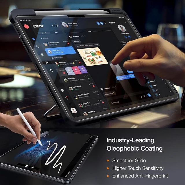 Alt view image 4 of 7 - 2 Pack Screen Protector for iPad Pro 13 inch (M5/M4 2025/2024)