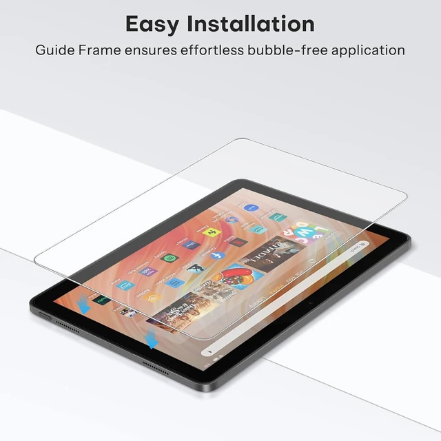 Alt view image 6 of 6 - 2-Pack Screen Protector for Fire HD 10 Tablet