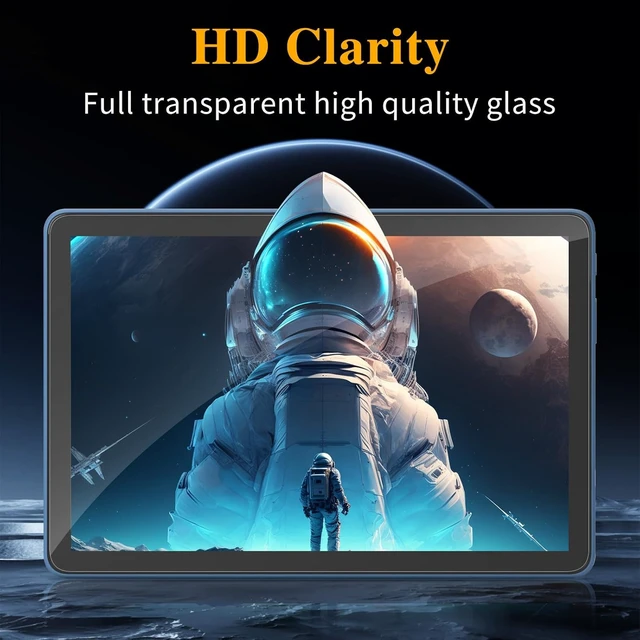 Alt view image 7 of 7 - 2-Pack Screen Protector for Fire HD 10 (2023/2021 13th/11th Generation) Kids/Plus/Kids Pro 10.1 inch Tablet 9H Hardness Tempered Glass Guard Anti-Scratch Bubble-Free Ultra HD Clear