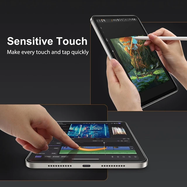 Alt view image 5 of 7 - Screen Protector for iPad Mini 7/6 (7th/6th Generation) 8.3 Inch