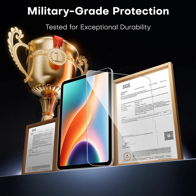 Alt view image 7 of 7 - 2Pack Screen Protector for iPad A16 2025 11th 11 (10th Gen 2022 10.9