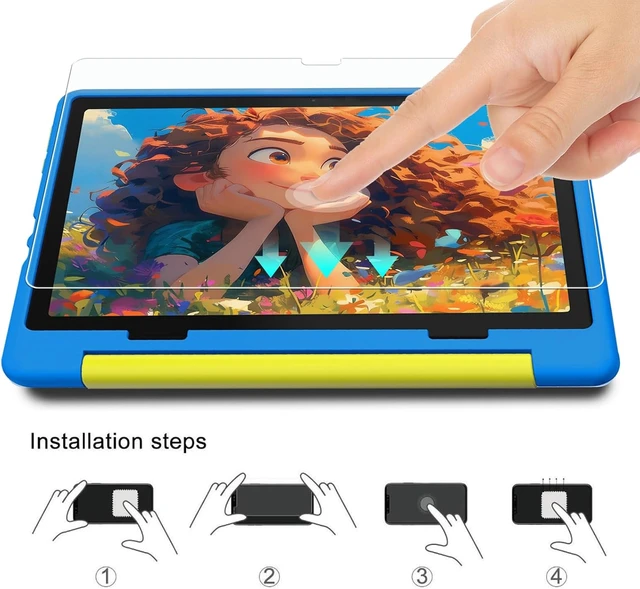 Alt view image 3 of 5 - 2 Pcs Screen Protector Compatible with Urao Kids 10