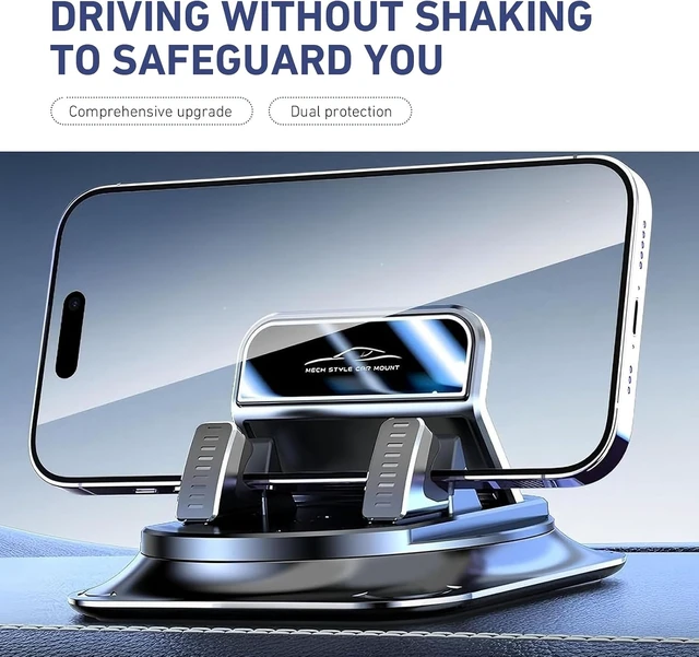 Alt view image 6 of 7 - Car Dashboard Phone Holder Fits Most Phones