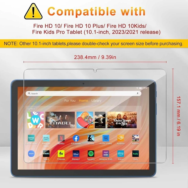 Alt view image 2 of 7 - Screen Protector for 10 Kids / 10 Kids Pro Tablet 10.1 inch 2 Pack