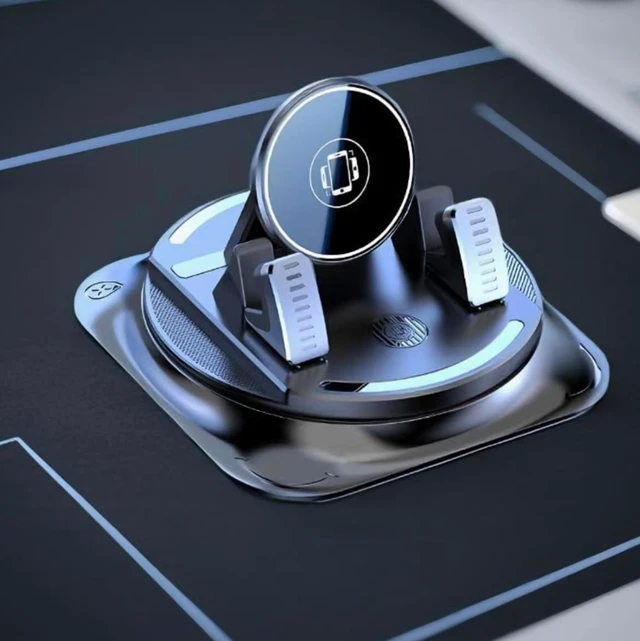 Alt view image 7 of 7 - New 360°Dashboard Car Phone Holder Dashboard Phone Holder with Vacuum Suction Technology Essential Phone Holders with Strong Suction Cup for All Smartphones Universal Windshield Adhesive Mount(1 PCS)
