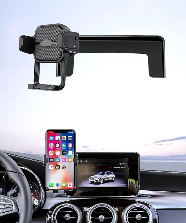 Main image of Auto Clamp Car Phone Holder for Mercedes Benz GLC-Class C-Class 7 Screen