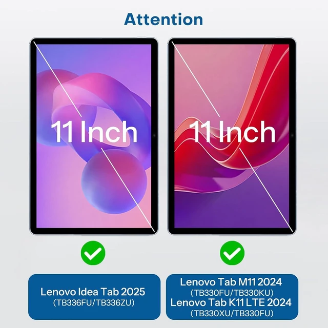 Alt view image 2 of 7 - Screen Protector for Lenovo Idea Tab 2025/M11 2024/K11 LTE 11 Inch