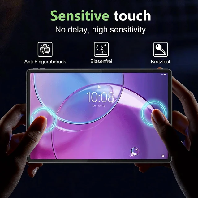 Alt view image 3 of 7 - for Lenovo Tab idea Pro Gen 2 (2026) 13 inch Screen Protector 9H Hardness Anti-Scratch Tempered Glass flim Case Friendly Anti-Scratch (2PACK)
