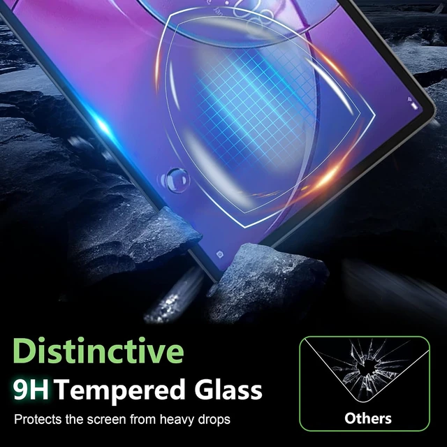 Alt view image 6 of 7 - for Lenovo Tab idea Pro Gen 2 (2026) 13 inch Screen Protector 9H Hardness Anti-Scratch Tempered Glass flim Case Friendly Anti-Scratch (2PACK)