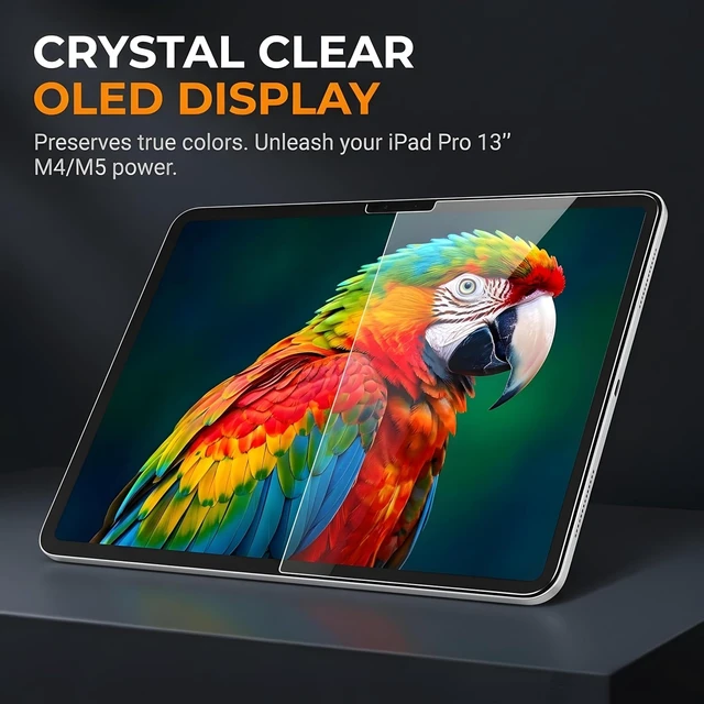 Alt view image 3 of 6 - Screen Protector for iPad Pro 13 M4 M5 (2024 2025)