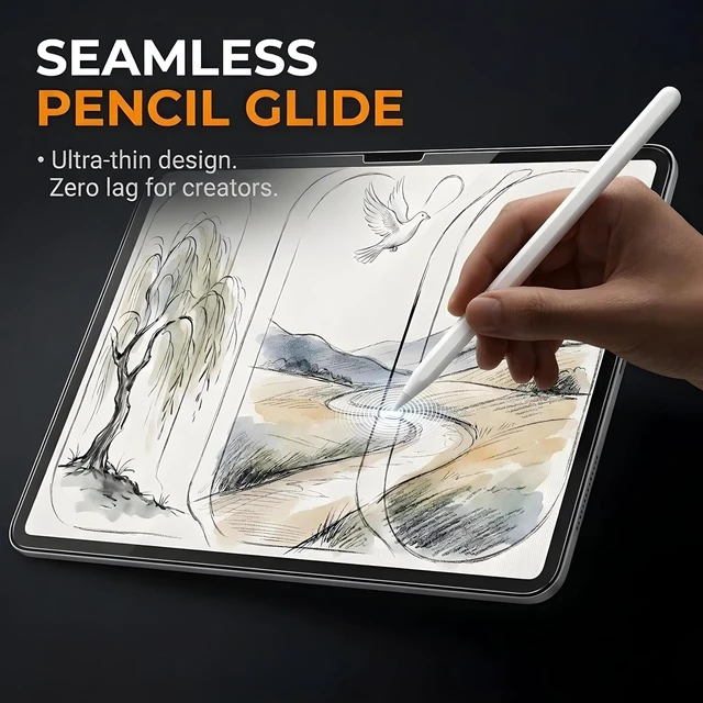 Alt view image 5 of 6 - Screen Protector for iPad Pro 13 M4 M5 (2024 2025)