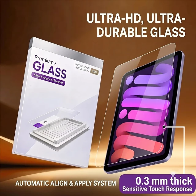 Alt view image 3 of 7 - 2 Pack Screen Protector for iPad Pro 13 inch (M5/M4 2025/2024)