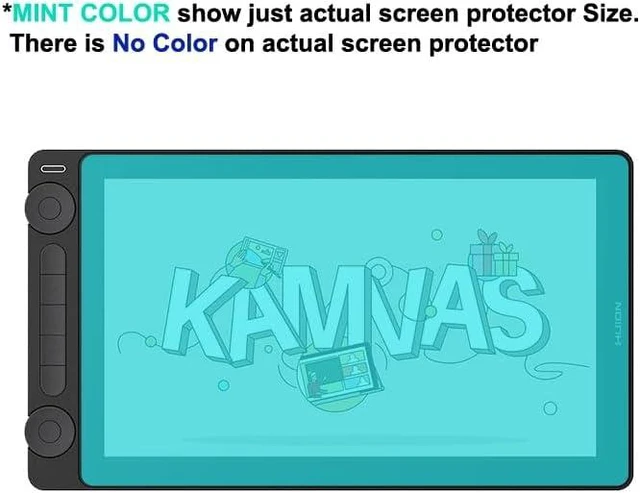 Alt view image 2 of 7 - Screen Protector for HUION Kamvas 13 (Gen 3 2024) Light Anti Glare Paper Texture Feeling Matte Film kamvas13-gen3