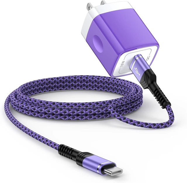 Main image of Tablet Fast Charger USB C for Galaxy Tab A11+/A11plus S11 S10 S9 S8 S7 S6 S5e S4 A36+ A9+ 11 A7 A8 Tab A 10.1 Tab A 8.4 Tablet Charger Type C Cord (Include Block Cable 6ft)