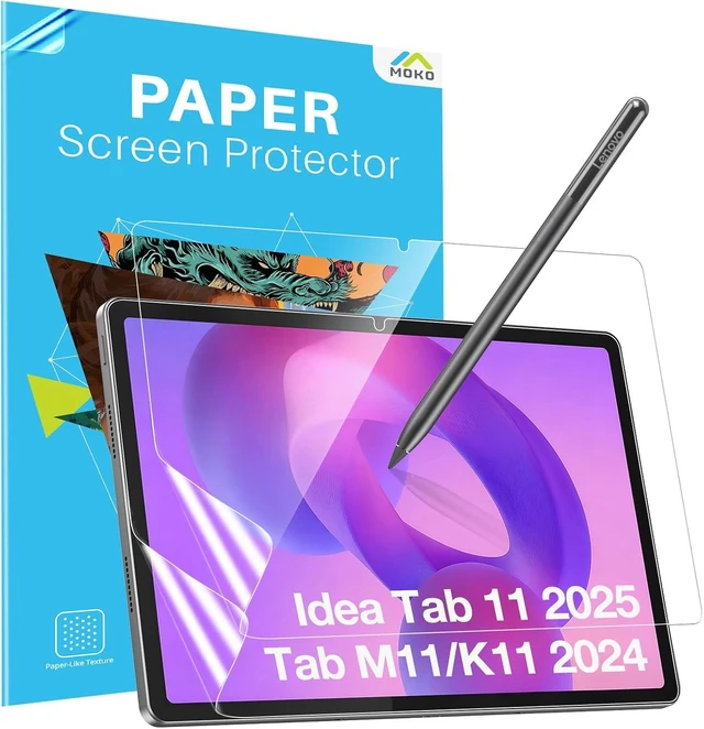 Main image of 2 Pack Paperfeel Screen Protector for Lenovo Idea Tab 11/M11/K11 Matte