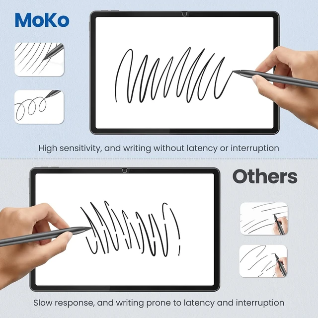 Alt view image 4 of 7 - 2 Pack Paperfeel Screen Protector for Lenovo Idea Tab 11/M11/K11 Matte