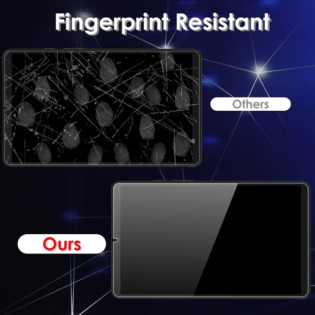 Alt view image 4 of 6 - 2-Pack Screen Protector Compatible with Galaxy Tab A11/ A9 8.7 inch 2023 Tempered Glass Clear Film Anti-Scratch 9H Hardness Easy Installation (SM-X133/ SM-X135/ SM-X110/ SM-X115)