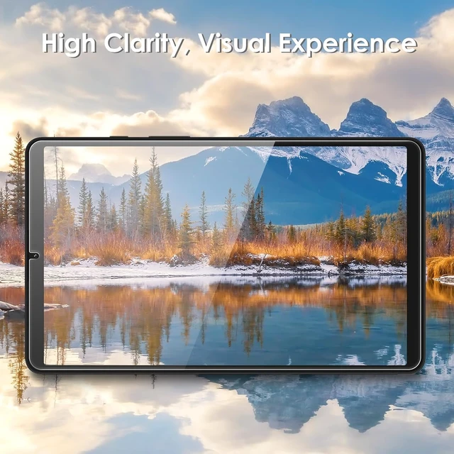 Alt view image 6 of 6 - 2-Pack Screen Protector Compatible with Galaxy Tab A11/ A9 8.7 inch 2023 Tempered Glass Clear Film Anti-Scratch 9H Hardness Easy Installation (SM-X133/ SM-X135/ SM-X110/ SM-X115)