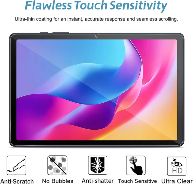 Alt view image 3 of 7 - Screen Protector for TCL Tab 10 Gen4 10.1-inch Tablet Bubble-Free