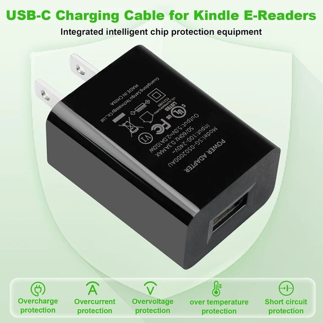 Alt view image 6 of 7 - For Kindle Fire Tablet Charger Cord: HD 10 8 Paperwhite 11th Charging Cable