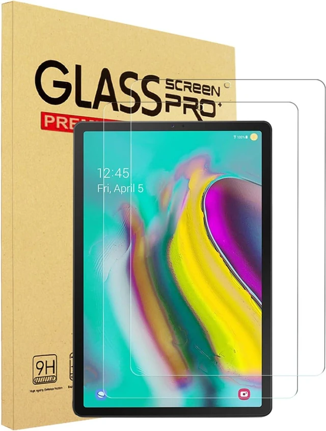 Main image of 2 Pack Tempered Glass Screen Protector for Galaxy Tab A 10.1 (2019) Galaxy Tab A 10.1 SM-T515/T510 9H Hardness High Definition Anti-Scratch