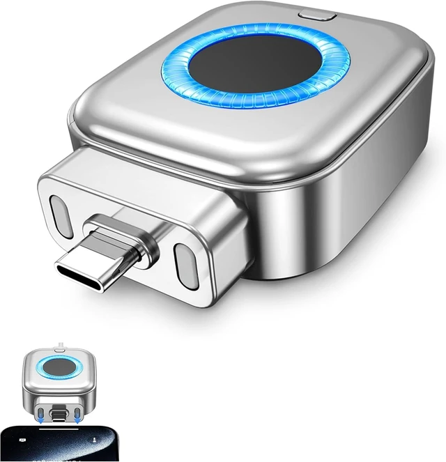 Main image of Smart Auto Stop Charging Adapter : Supports Up to PD 140W Fast Charger with Physical Cut-Off Auto Power-Off Timer for Phone Tablet & All Type-C Devices Prevents Overcharging Extends Battery Life