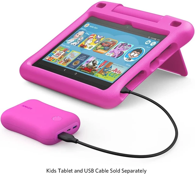 Alt view image 2 of 6 - Made for Amazon Kids Portable Charger for Fire Kids & Kids Pro Tablets