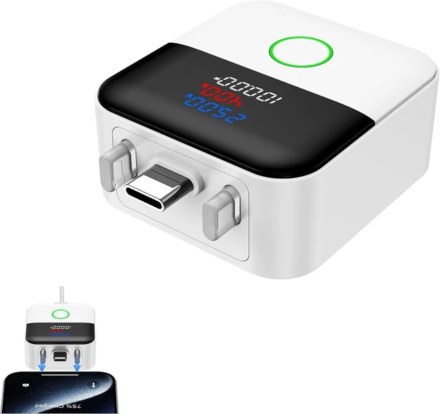 Main image of 140W Smart Auto Stop Charging Adapter : Ai Auto Power Off Charger Protector
