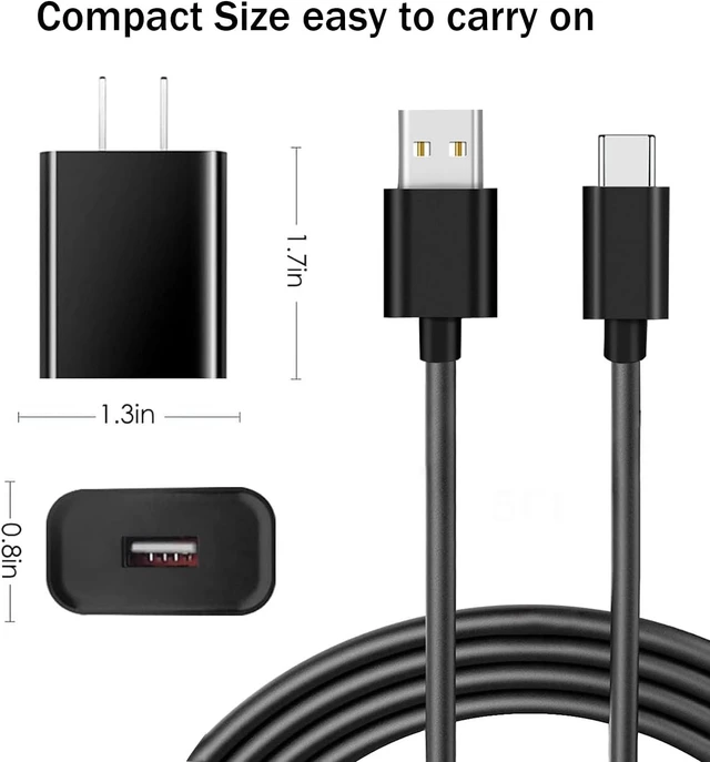 Alt view image 3 of 6 - USB C Fire 10 Tablet Charger for Kindle Fire Tablet (9-13 th) fire HD 8/10/11 Max(Kids Pro/Plus) All-New Kindle/Kids/Paperwhite/Scribe E-Reader(11th) 10W 5FT Type C Charging Charger Cable Cord