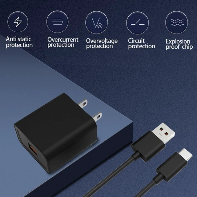 Alt view image 4 of 5 - 15W Charger Fit for Amazon Fire Max 11 Tablet 13th Generation AC Adapter