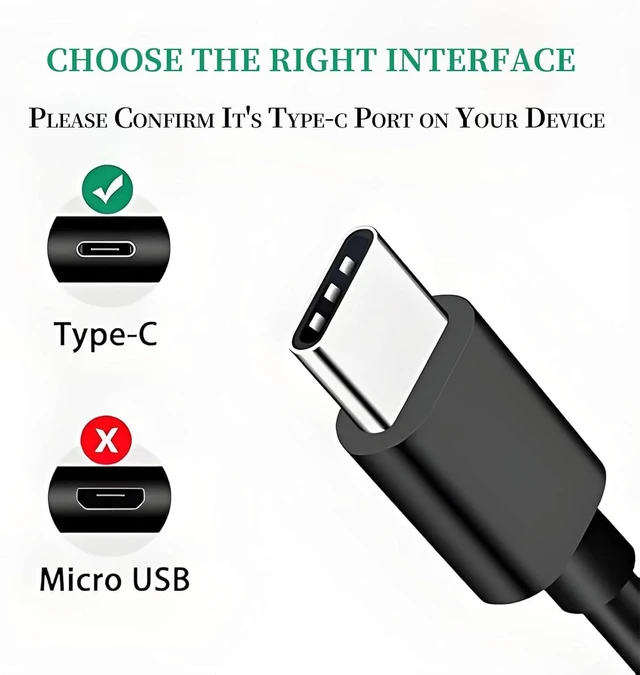 Alt view image 2 of 7 - 5V Fast USB Type C Charger for Android Tablet Cwowdefu Dreamtab ONN Aocwei Byybuo New Amazon Kindle 2024 11th 12th Fire 7 HD 8 10 Max 11 Pro/ Galaxy Tablet Charging Cable