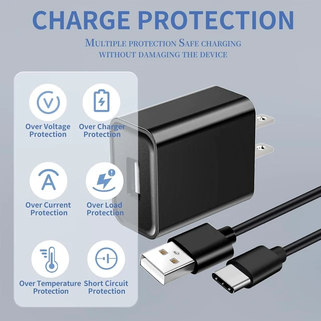 Alt view image 3 of 7 - 5V Fast USB Type C Charger for Android Tablet Cwowdefu Dreamtab ONN Aocwei Byybuo New Amazon Kindle 2024 11th 12th Fire 7 HD 8 10 Max 11 Pro/ Galaxy Tablet Charging Cable