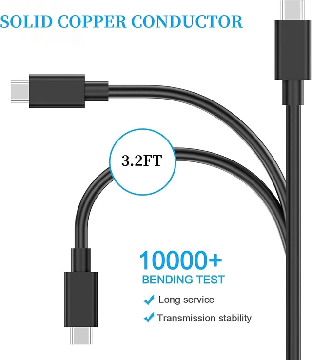 Alt view image 5 of 7 - 5V Fast USB Type C Charger for Android Tablet Cwowdefu Dreamtab ONN Aocwei Byybuo New Amazon Kindle 2024 11th 12th Fire 7 HD 8 10 Max 11 Pro/ Galaxy Tablet Charging Cable