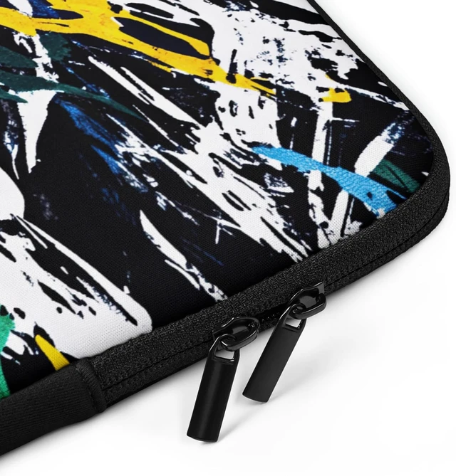 Alt view image 3 of 4 - Printed Laptop Sleeve with Graphic Design Laptop Bag Graphic Laptop Sleeve