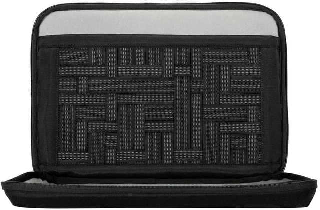 Alt view image 3 of 5 - Shield Stash & Go Laptop Sleeve for MacBook Pro 15/16 in Black - Slim 16 Inch Laptop Lightweight Weather-Resistant MacBook Sleeve w/ 360° Protection & Accessory Organization Panel