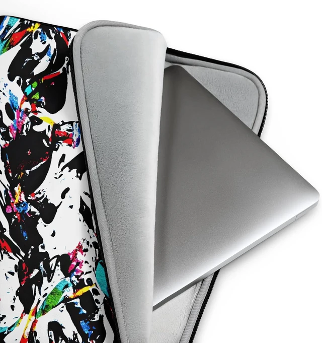 Alt view image 2 of 4 - Printed Laptop Sleeve with Graphic Design Laptop Bag Graphic Laptop Sleeve