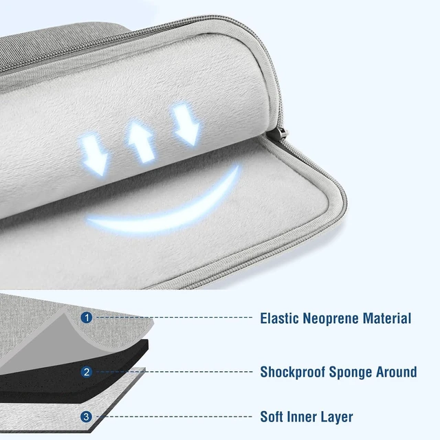Alt view image 2 of 7 - Laptop Case 16 inch 15-15.6 inch Laptop Sleeve Bag with Pocket