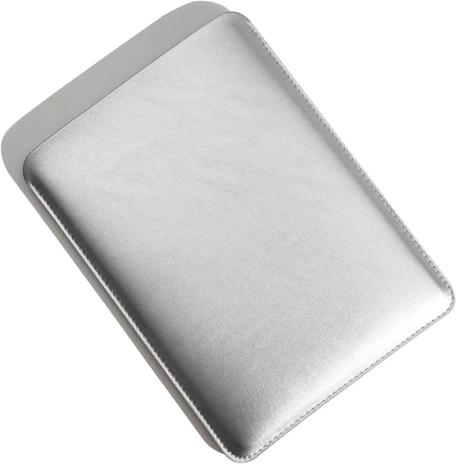 Main image of Laptop Sleeve 13 Inch Compatible with 2024 MacBook Air 13 A3113 M3 A2686 M2 New MacBook Pro 13 M2 M1 Color Silver