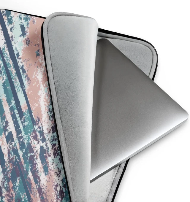Alt view image 2 of 4 - Modern Printed Laptop Sleeve with Graphic Design Laptop Bag Graphic Laptop Sleeve