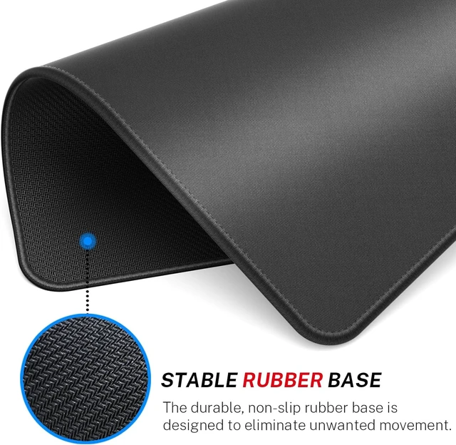 Alt view image 4 of 6 - Essential Gaming Mouse Pad 50% Expanded Size 14 x 11 in Black
