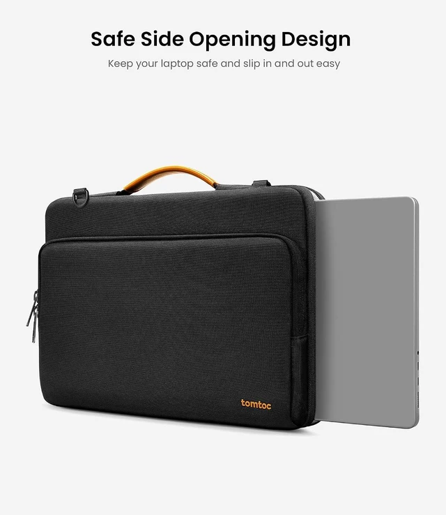 Alt view image 7 of 7 - 360° Protective Laptop Shoulder Bag for 13-inch MacBook Air M5/A3449